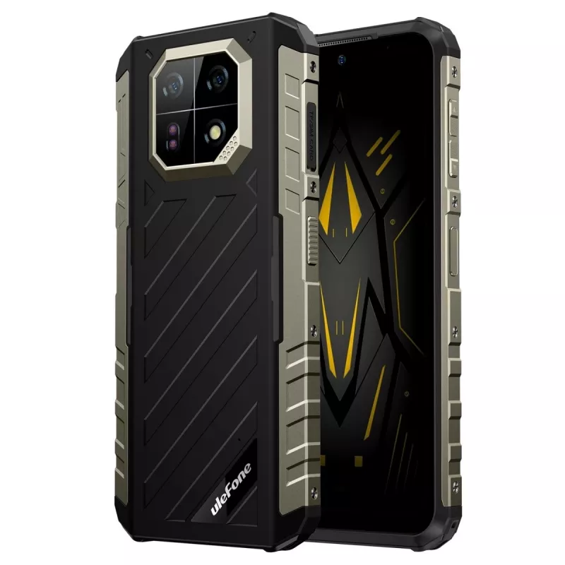 Nutitelefon UleFone Armor 22 — MediaTek Helio G96, 8 GB muutmälu, 256 GB salvestusruum, must