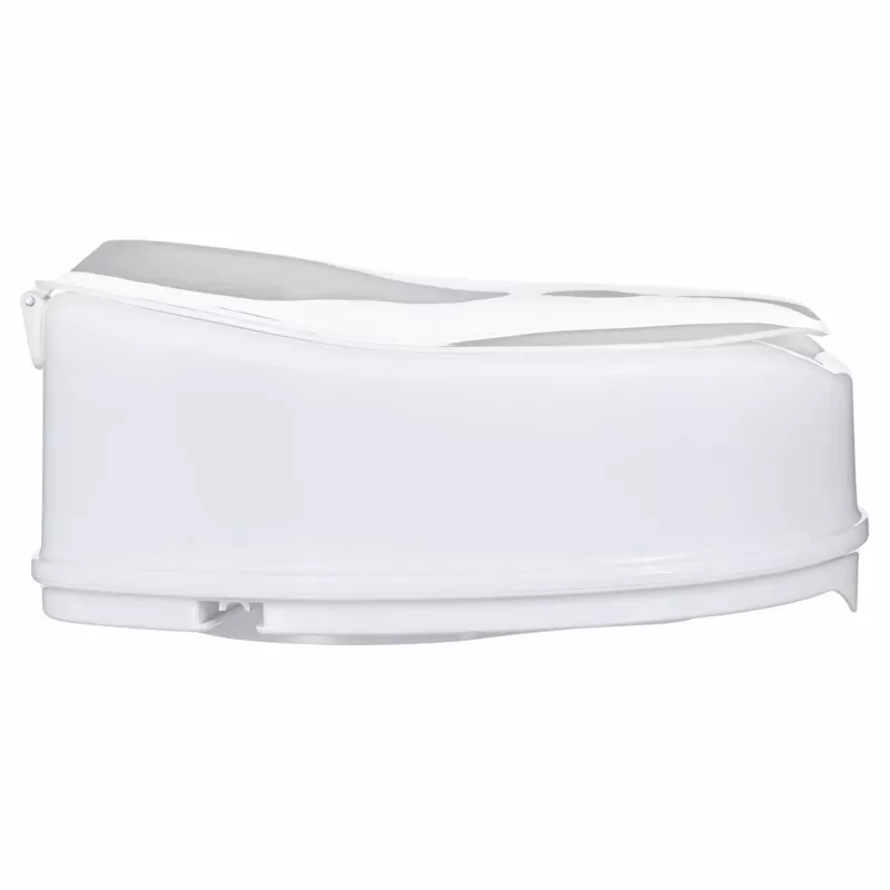 Tõstetud WC-poti tarvik ActionMed NT15AM — pikendus, 15 cm kõrgus, polüpropüleen, lukustatav, max koormus 180 kg, siseava 210×268 mm, laius 360 mm