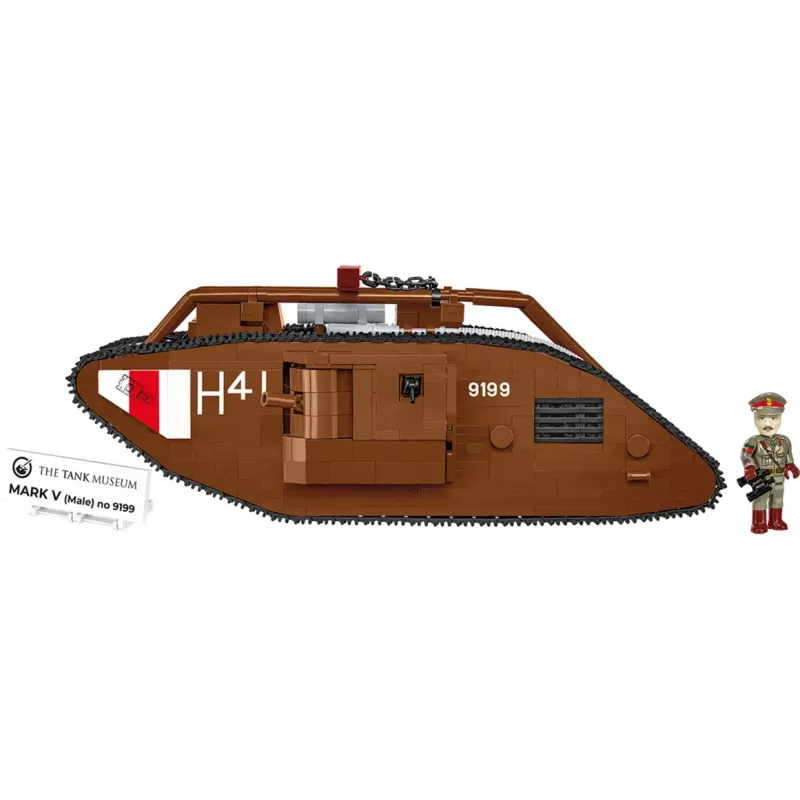 Ehituskomplekt Cobi Building Blocks Mark V Male NO 9199 — 844 tk
