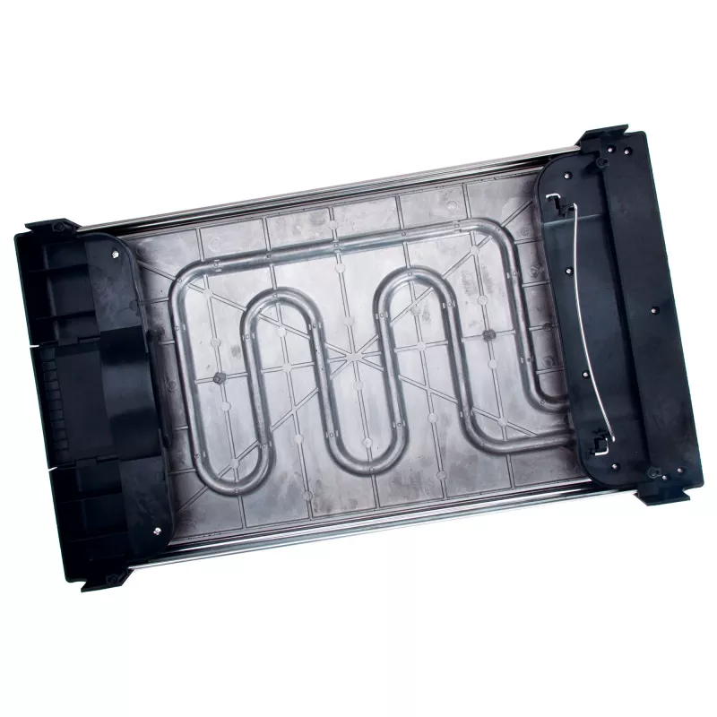 Kontaktgrill Jata JEGR3000 — ristkülikukujuline 480×320 mm, 2700 W, puutetundlik juhtimine, must