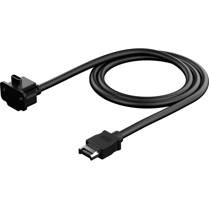USB-kaabel Fractal Design FD-A-USBC-002 1m Must 10 Gbit/s