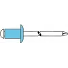 Pime-neet GESIPA VA A2 4×8 mm 2,5–4,5 mm jaoks, lameümar pea