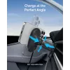 Juhtmeta magnetiline auto laadija Anker MagGo 15W — Magnetiline 15W Qi kiirlaadimine nutitelefonidele, must