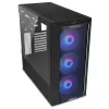 Lian Li LANCOOL III Midi Tower Must, Läbipaistev