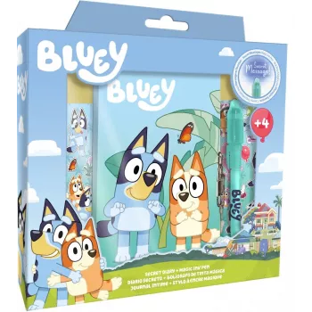 Päevik võlupliiatsiga Bluey