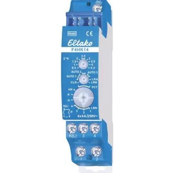 Lülitusajam Eltako F4HK14 4-kanaliline RS485 DIN-siini paigaldus (MPN 30014010)