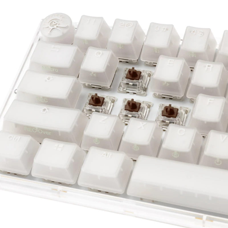 Ducky One 3 Aura White SF klaviatuur Gaming USB QWERTY US International