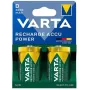 Korduvkasutatav D-patarei Varta 56720 — NiMH, kõrgus 61,5 mm, Ø 34,2 mm, 73 g