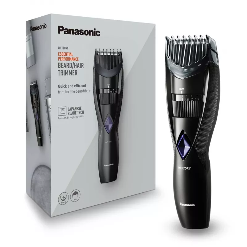 Panasonic ER-GB37 aku 20 1 cm märg ja kuiv must