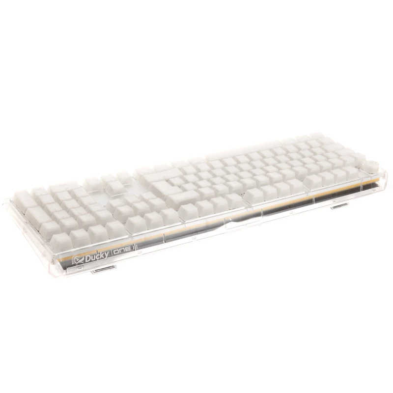 Ducky One 3 RGB mänguklaviatuur USB QWERTY US English Valge