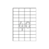 Avery Zweckform 3651 universaalsed sildid 52,5 x 29,7 mm 100 lehte valged