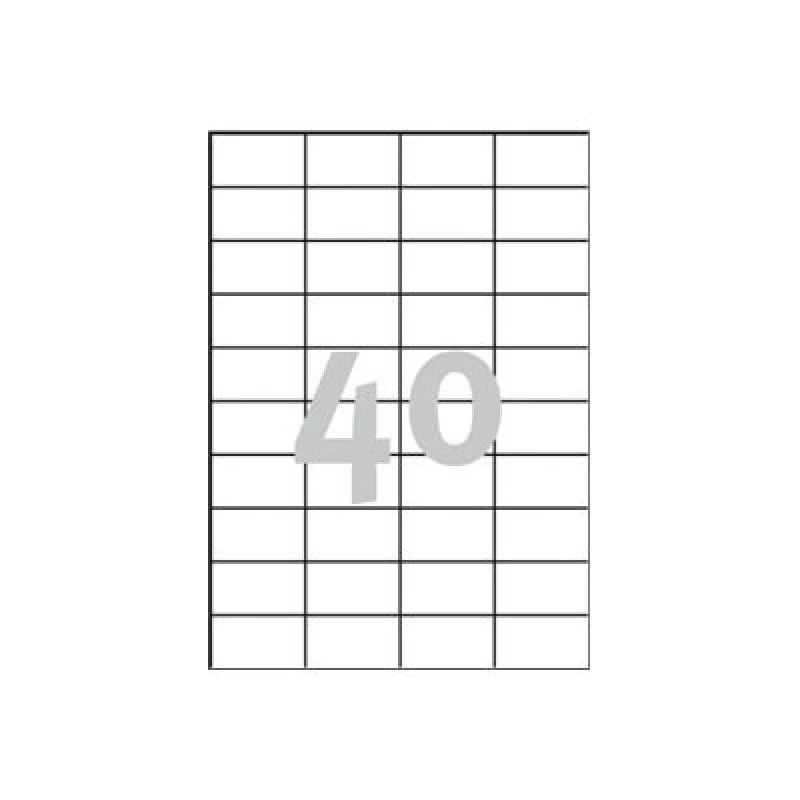 Avery Zweckform 3651 universaalsed sildid 52,5 x 29,7 mm 100 lehte valged