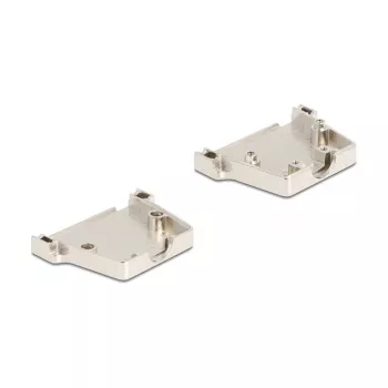 DeLOCK 67140 traadipistik D-Sub 50-kontaktiline isane hõbedane