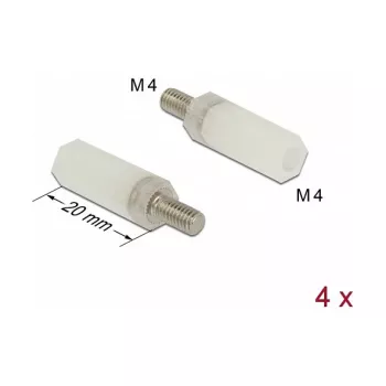 Paigalduskomplekt DeLOCK 60240 Natural plastik