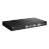 D-Link 28-pordiline 2.5G mitme-gigabitine nutihallatav kommutaator 4 x 10G SFP+ pordiga