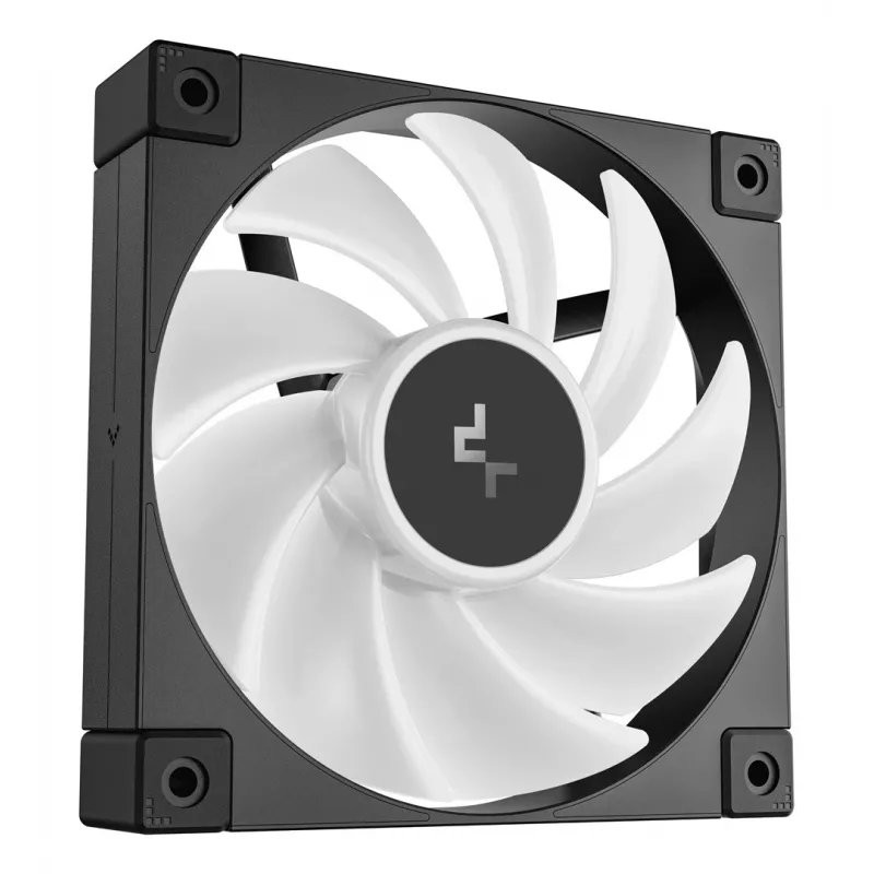 Ventilaator DeepCool FD12 ARGB-3 in 1 12 cm Must Valge 3 tk Maksimaalne õhurõhk 2,56 mmH2O