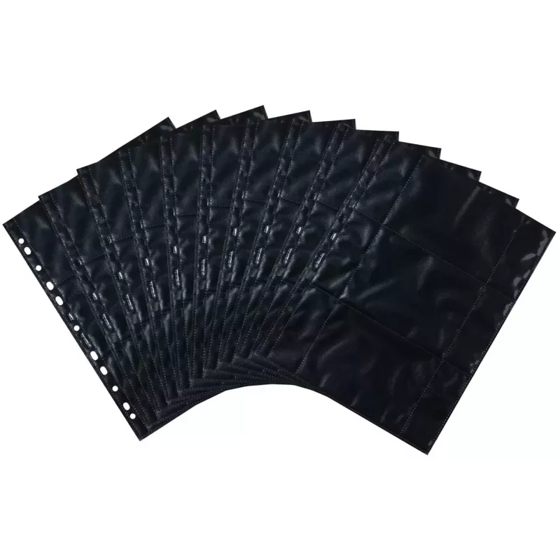 Fototaskud HERMA Fotophan 9x13 cm horisontaalne must 10 tk