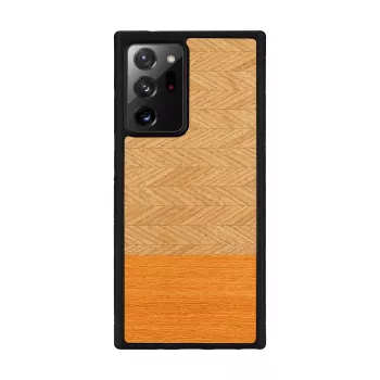 Kaitsva telefoniümbris man and wood Galaxy Note 20 Ultra Kalasabamuster Orantš Must