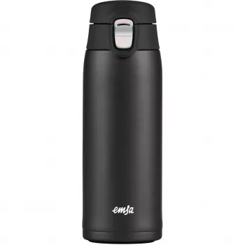 Reisikruus EMSA N2151700 0,4 L, mattmust, klappkaas