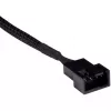 RGB-jagurkaabel Alphacool 18682 Must Plastik 150mm