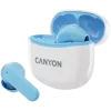 Canyon TWS-5 CNS-TWS5BL Kõrvaklapid – Tõeliselt juhtmevabad – Bluetooth 5.3 – Kõrvasisesed – USB-C laadimiskarp – Puutetundlik juhtimine – kuni 38 tundi tööaega – Must