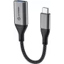 Alogic Super Ultra - USB-adapter - 24 kontaktiga USB-C (M) USB Type A (W) - USB 3.1 Gen 1 - 15 cm - kosmosehall (ULCAA-SGR)