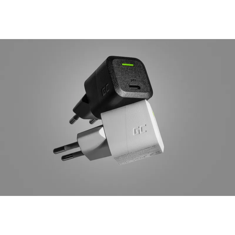 Green Cell CHARGC06W universaalne mobiilseadme laadija, valge, vahelduvvoolu kiirlaadimine