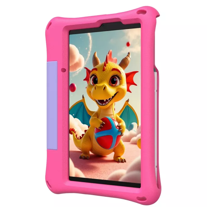 Tahvelarvuti UleFone Tab A9 Pro Kids — 4 GB muutmälu, 128 GB salvestusruumi, LTE, roosa