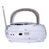Blaupunkt BB7-WH kaasaskantav stereosüsteem Digitaalne 2.4 W FM Hall MP3 taasesitus