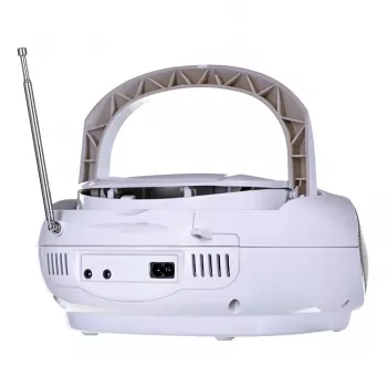 Blaupunkt BB7-WH kaasaskantav stereosüsteem Digitaalne 2.4 W FM Hall MP3 taasesitus