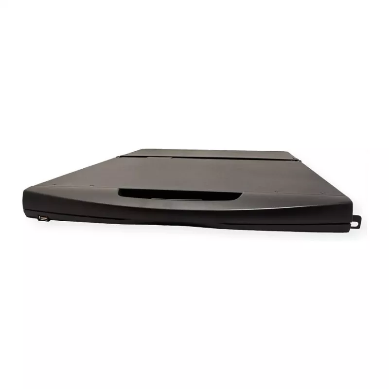 Rack-konsool VALUE 26.99.0123, 17-tolline (43,2 cm) LCD, 1280×1024, 1U, prantsuse klaviatuur, must