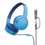 Kõrvaklapid Belkin SoundForm Mini juhtmega 3,5 mm USB-C sinine