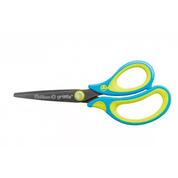 Käärid Pelikan 810272 sirge lõikega sinine laimiroheline