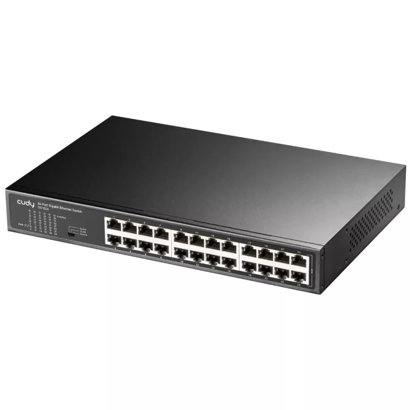 Cudy GS1024 võrgulüliti Gigabit Ethernet (10/100/1000) Must