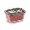 Caso klaasist vaakumkonteiner plastkaanega | VacuBoxx Eco M | Läbipaistev