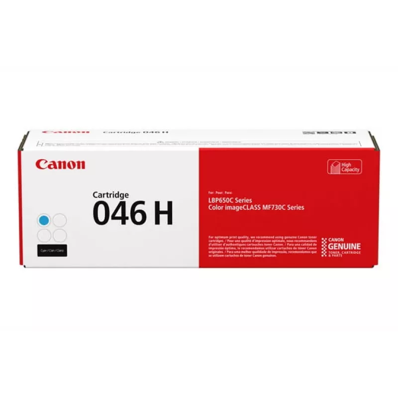 Toner Canon Toner 1253C002 046H XL tsüaan 2400 lehekülge