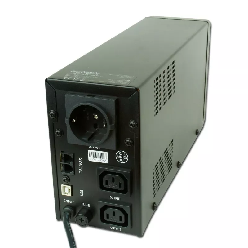 Gembird EG-UPS-032 katkematu toiteallikas (UPS) 850 VA 510 W 3 AC-pistikupesa