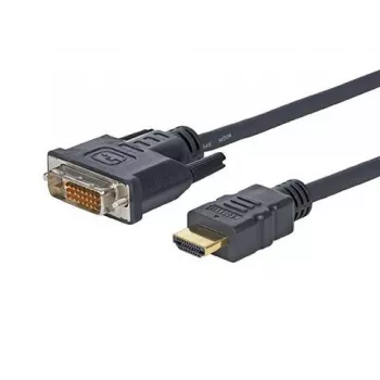 Vivolink PROHDMIDVI3 videokaabli adapter 3 m HDMI DVI-D Must