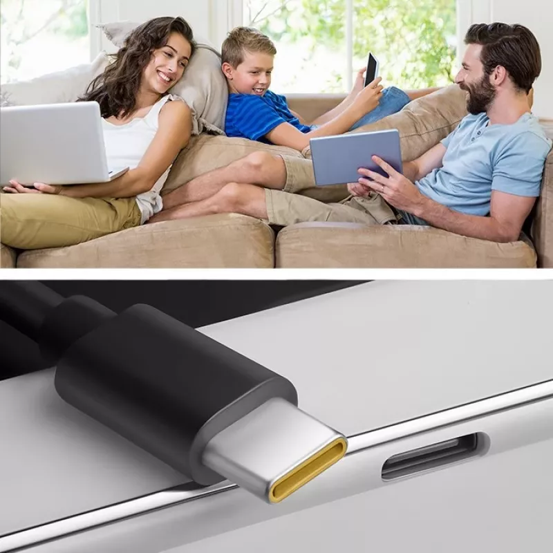 Qoltec 52386 GaN POWER PRO laadija | 1xUSB-C | 65W | 5-20V | 3-3.25A | Must