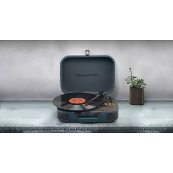 Muse plaadimängija stereosüsteem | MT-201 OB | Plaadimängija stereosüsteem | USB-port | AUX-sisend