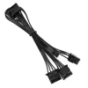 Kolink modulaarkaabli regulaator KL-CBR-PAT — 4× 4-kontaktiline Molex modulaarne toitekaabel