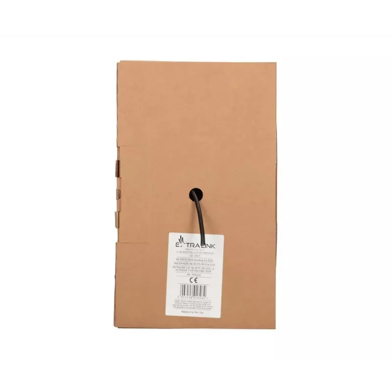 Extralink CAT5E SFTP (SF/UTP) V2 Outdoor 305M keerdpaar