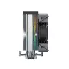 Õhkjahuti Montech NX400 ARGB, 120 mm ventilaator, FDB, 800–1950 p/min, TDP 270 W, must