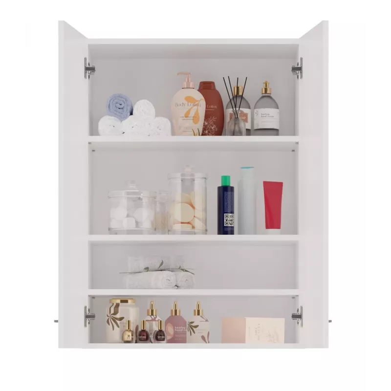 Topeshop POLA MINI DD valge vannitoakapp