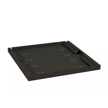 19-tolline riiul Triton RAB-UP-650-A4 1U 650 mm 80 kg plastikust must