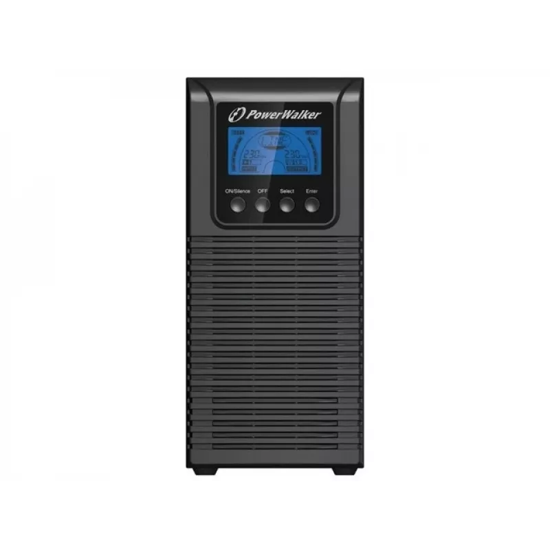 PowerWalker VFI 1000 TGS Topeltmuunduriga (Online) 1 kVA 900 W 3 vahelduvvoolu väljundit