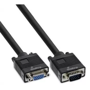 VGA-kaabel MediaRange MRCS249 2 m — VGA (D-Sub) VGA-le (D-Sub), must