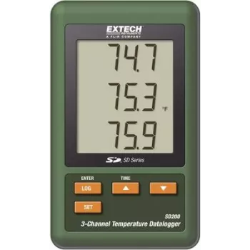 EXTECH SD200 temperatuuriandmelogger, andmesalvesti -100 kuni +1300 °C (SD200)