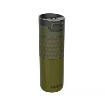 Termokruus Kambukka Etna Grip 500 ml, roostevaba teras, vaakumisolatsiooniga, lekkekindel, roheline, 7,1 cm läbimõõt