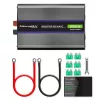 Pingemuundur QOLTEC Monolith 3000 MS Wave, 12 V → 230 V, 1500/3000 W, USB-ga